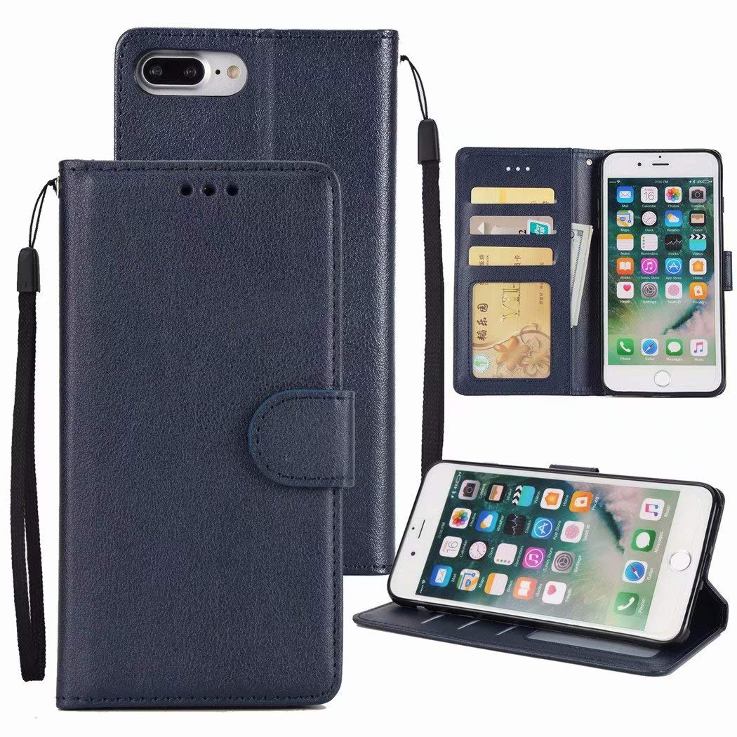 Leather Folio Wallet Case for iPhone 6 Plus / 6S Plus Leather Folio Wallet Case for iPhone 6 Plus / 6S Plus
